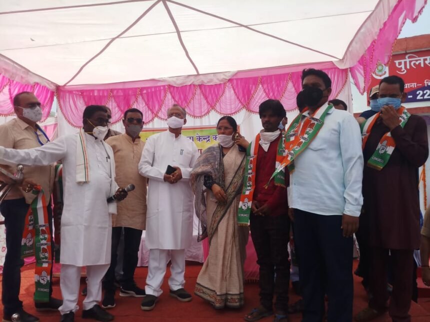 Impressed by the actions of the Congress government