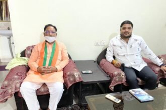 Atul Parvat meets State BJP President Vishnudev Sai… Meaningful discussion about organization