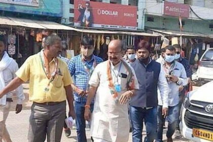 State Congress General Secretary Jitendra Sahu is sweating in Marwahi elections