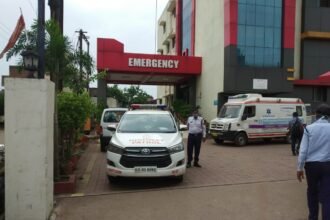 Traffic Police built Green Corridor: Ramakrishna Care Hospital of Raipur transported patient from Sparsh Hospital in 40 minutes