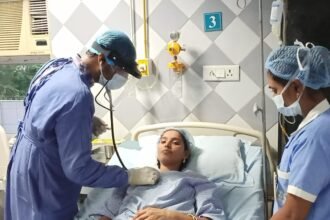 The patient wandered in fear of Corona…. When BM Shah