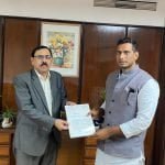 Mayor MLA Devendra Yadav met with cell chairman