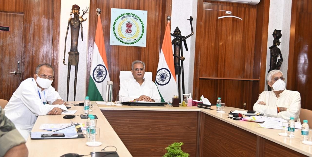 CM Baghel said in PM Modi's review meeting