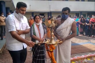 Mayor Devendra Yadav did Bhoomipujan for construction of