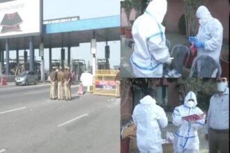 दिल्ली-नोएडा बॉर्डर पर कोरोना की रैंडम रैपिड जांच शुरू, डीएनडी पर तैनात हुई टीम