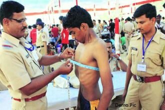 The recruitment process of constables started on the instructions