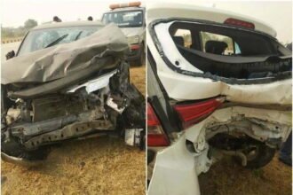 यमुना एक्सप्रेसवे पर भीषण हादसा, आधा दर्जन गाडिय़ां आपस में टकराईं, तीन लोगों की मौत, चार घायल