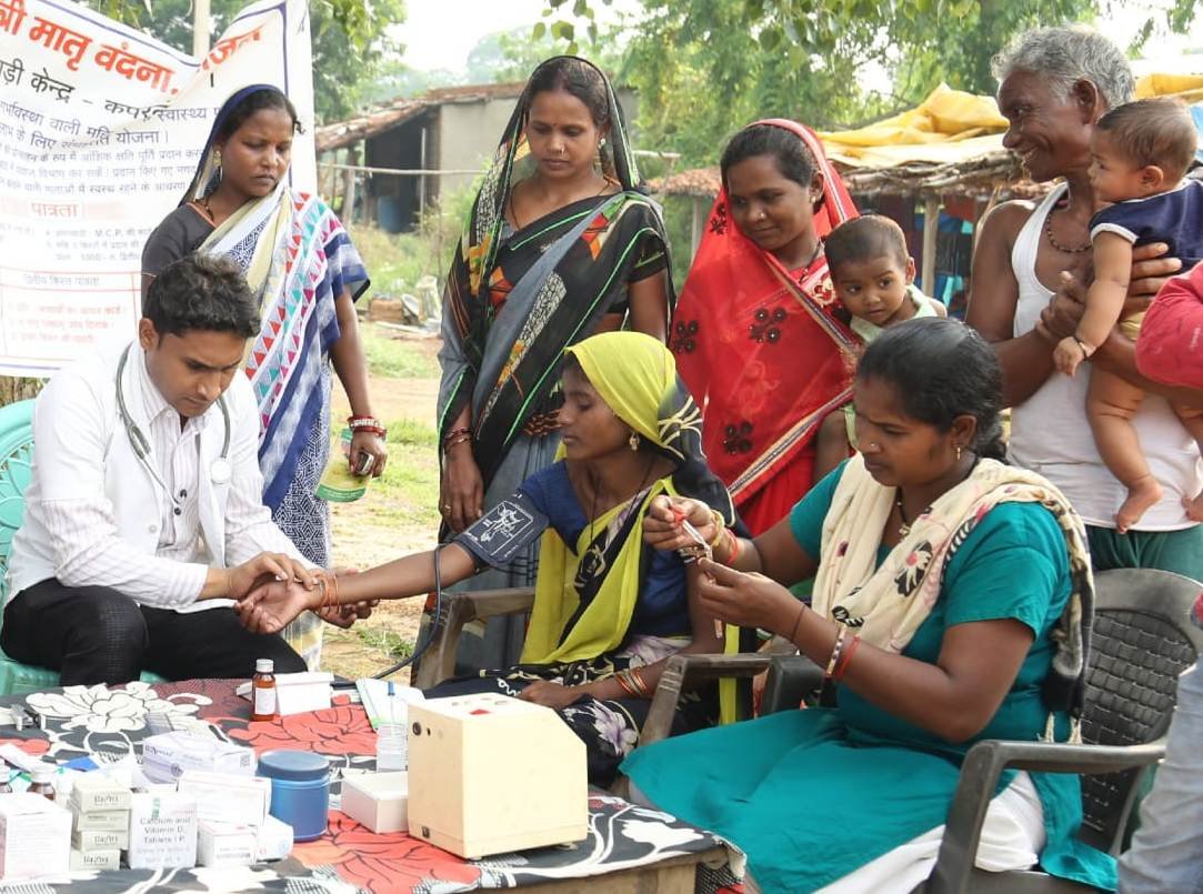 Now the sick are reaching the hospital in Chhattisgarh