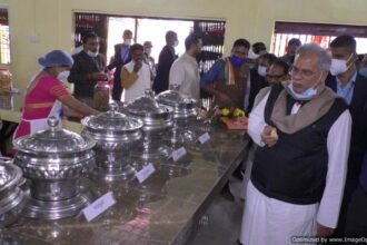 Chief Minister inaugurated Gadhakaleva in Surajpur