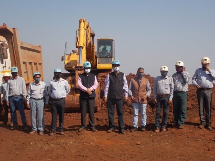 Iron and Complex Rajhara crossed another milestone Dulki Mines launched