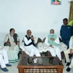 Former Chief Minister of Madhya Pradesh Digvijay Singh reached the Durg