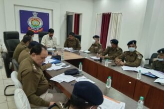 SP took a meeting of district officials