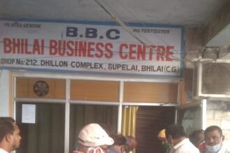 Big action by the corporation administration: Bhilai Business Center sealed