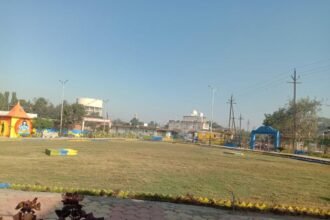 Due to the initiative of the Mayor, an attractive garden is