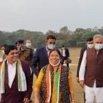 CM Baghel arrived to attend the program organized in Satnam