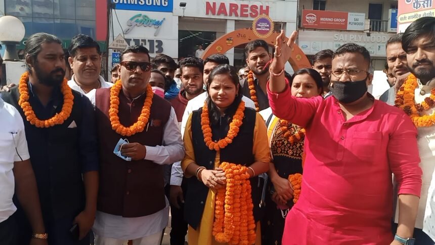 Meeting of Vaishali Nagar Youth Congress: Congratulations