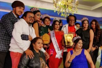 JK Pride of Durg Bhilai Beauty Contest in 2020 Miss Anusha, Mrs. Ruchita Gupta, Mrs. Gautam and Deepika in Kids