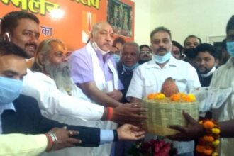 कृषि मंत्री रविन्द्र चौबे शिवरीनारायण मठ में आयोजित कार्यक्रम में हुए शामिल: धूमधाम से मनाया गया सीताराम विवाह महोत्सव