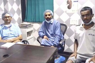Trauma team of BMshah Hospital saved the life of the young