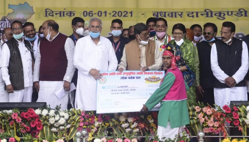 Chief Minister Bhupesh Baghel attended the inauguration foundation