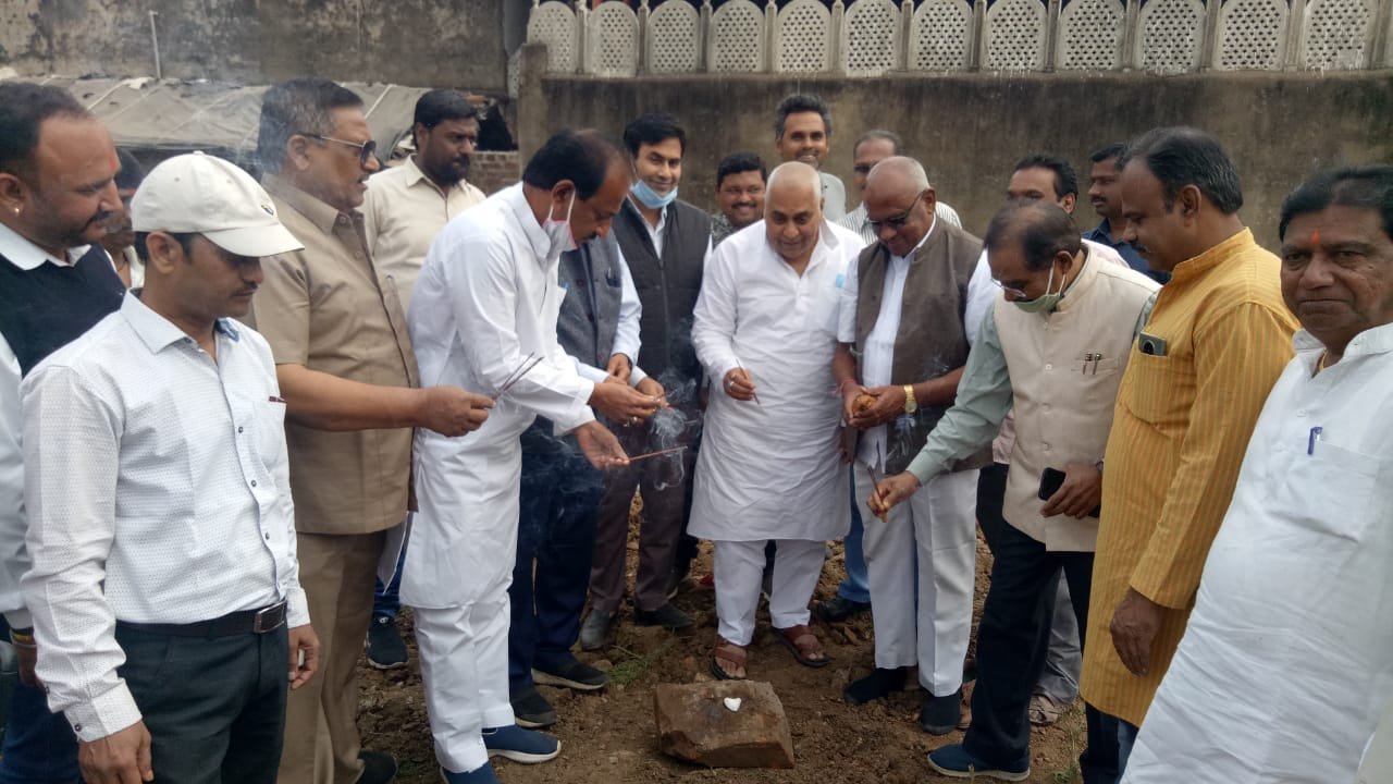 Rajiv Bhawan construction started in the city