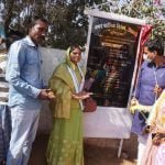 महापौर एवं विधायक देवेंद्र यादव की उपस्थिति में छावनी की महिलाओं ने किया भूमिपूजन