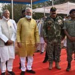 Chief Minister joined policemen in New Year program