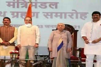 शिवराज का कैबिनेट विस्तार: सिंधिया के करीबियों को मिली कैबिनेट में मिली जगह, राज्यपाल ने दिलाई मंत्री पद की शपथ