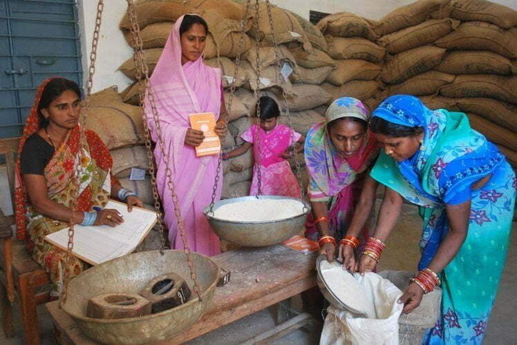 During the Corona period, Chhattisgarh was successful in providing food grains to all