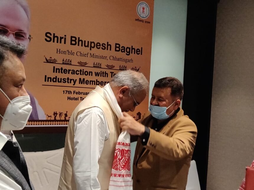CM Bhupesh Baghel invited the tourism industry of Assam to invest in