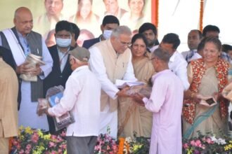 Chief Minister attended the Sukha program of Purakha organized on