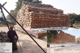 Along with the purchase of 93 lakh tons, the grain of paddy grains