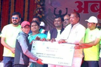 Thousands of runners in Abuzhmad Peace Half Marathon: Aneb