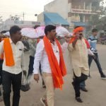 Shiv Sena protest against rising petrol diesel prices