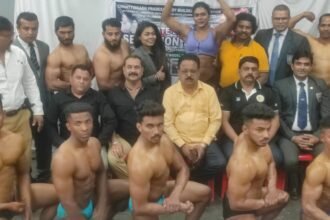 Chhattisgarh Pradesh Body Building Team Selection…. Will show their skills in Ludhiana