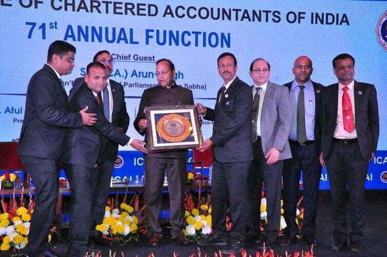 Big achievement of Bhilai CA branch, found third place in the country in