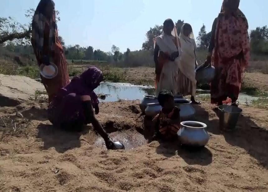 प्रदेश के इस गांव में एक भी हैंडपंप नहीं, नाले का पानी पीने को मजबूर हुए लोग