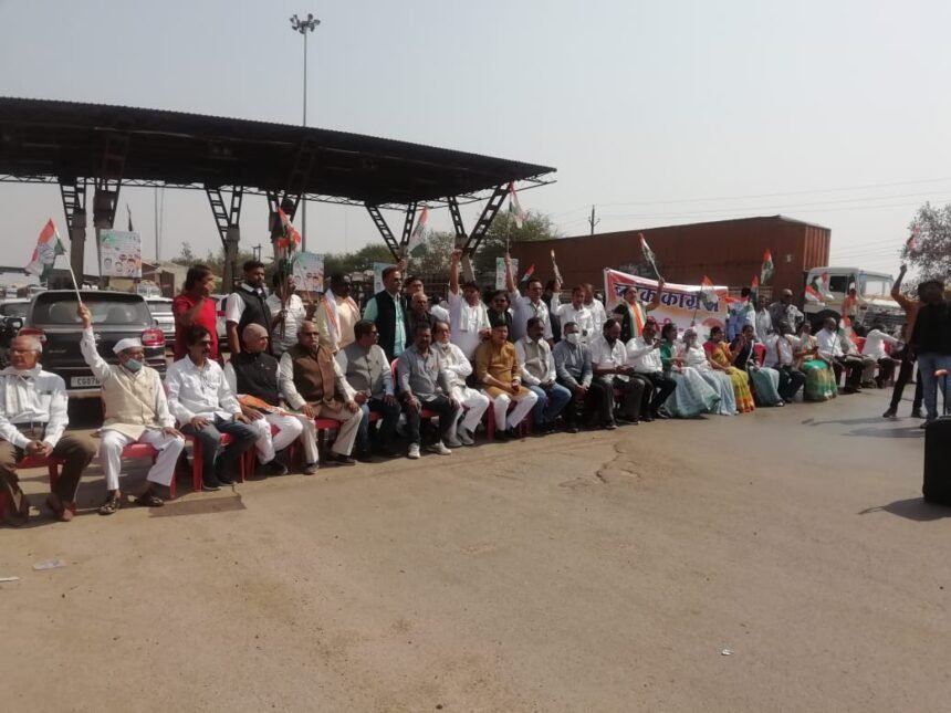 Congress in support of the farmers' movement: A big impact was seen in Chhattisgarh