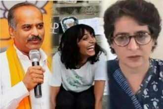 टूलकिट मामला: प्रियंका बोलीं- 21 साल की निहत्थी लड़की से डरी सरकार, भाजपा ने कहा- कसाब भी तो 21 का था