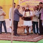 Home Minister Tamradhwaj Sahu honored Corona Warriors