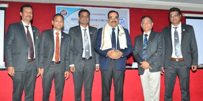 CA Bhilai branch's new executive takes charge, CA Praful Kothari