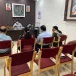 Corporation Commissioner Rituraj Raghuvanshi took a meeting of the