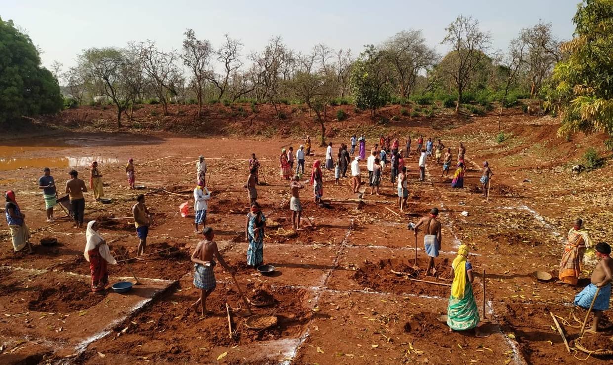 First place in the country in providing employment in Chhattisgarh MNREGA
