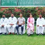 Bhilai National Congress leader Priyanka Gandhi met Mohammed Shahid