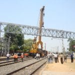 Breakdown Rail Crane: This crane is made of Bhilai plate