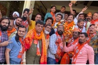 योगेश अग्रवाल का इस्पात नगरी भिलाई का तूफानी दौरा, व्यापारियों ने किया पैनल को जिताने का वादा