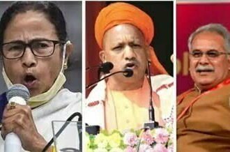 कोरोना बैठक से दूर योगी और ममता, चुनाव प्रचार में बिजी, सीएम बघेल भी नदारद