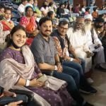 The respected personalities of Chhattisgarh also enjoyed the match of the
