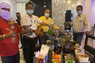 Dabish in three hookahs of Nehru Nagar .... Corporation's team
