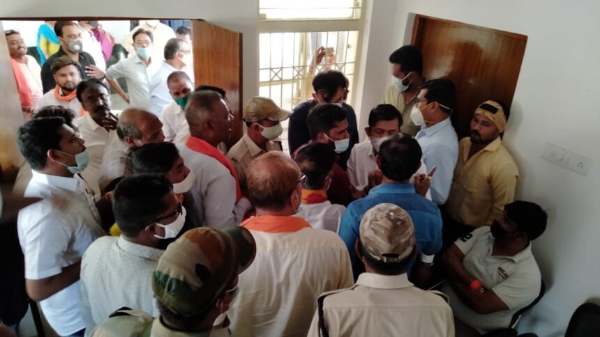 Status of dispute before Bhilai Corporation's ward reservation